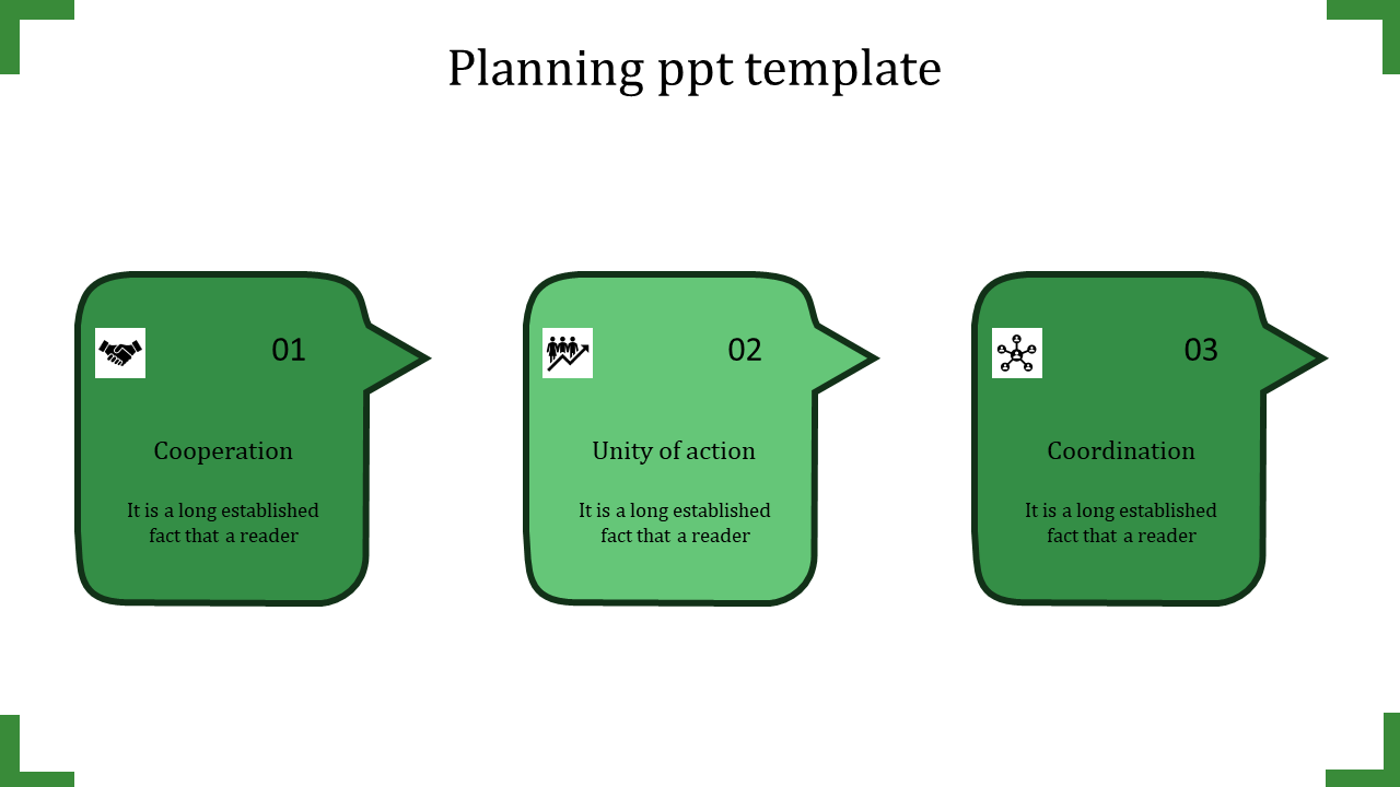 Free - Amazing PowerPoint Planning Template Slide Designs